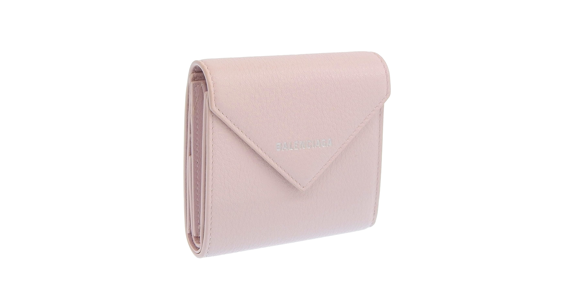 【美品】BALENCIAGA PAPIER ミニウォレット ピンク BALENCIAGA 質イコー [バレンシアガ] PAPIER ペーパー ミニ