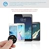Haokaini Car Bluetooth Media Button Steering Wheel Wireless Audio Music Remote Control Mount Handlebar Car Motorcycle Steering Wheel Music Play Remote Control