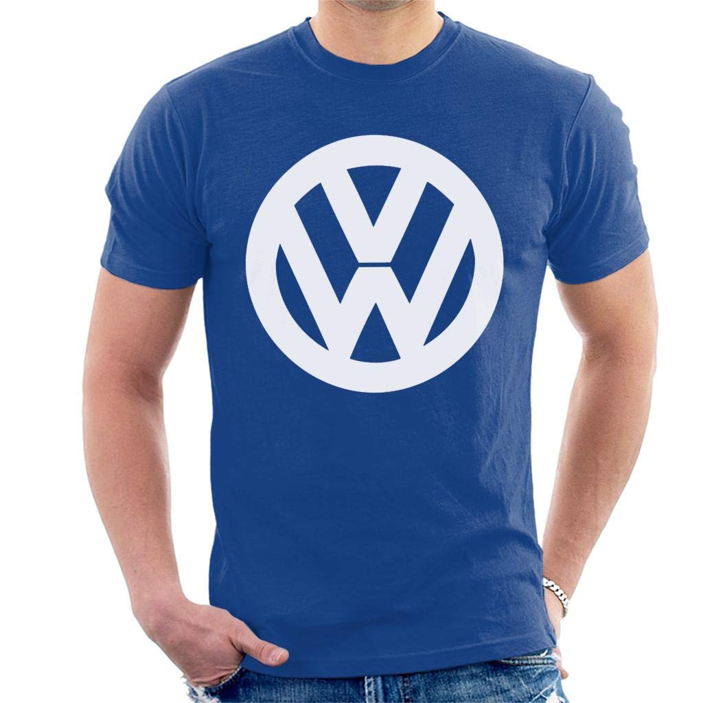 Volkswagen Classic White VW Logo Men's T-Shirt