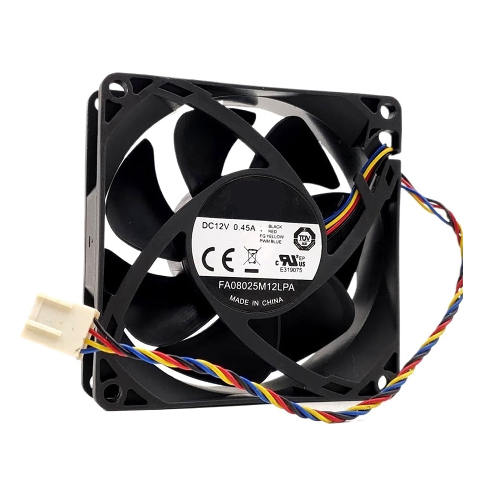 TPKMVGAP FA08025M12LPA 8025 80MM 8cm Cooling Fan 12V 0.45A Fan