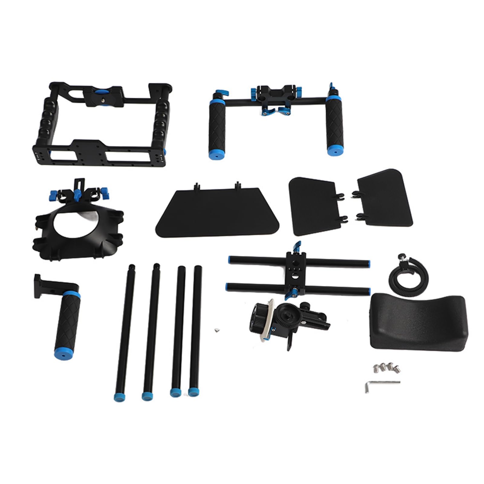 Bewinner Kit de Jaula para Cámara con Superior, Seguimiento de Enfoque,