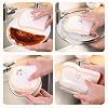 Natural Plant-Based Sponges | Pop-Up Eco Sponge | Compostable & Non-Scratch for Delicate Cookware | 5-Pack Fun Shapes for Family Kitchen #3