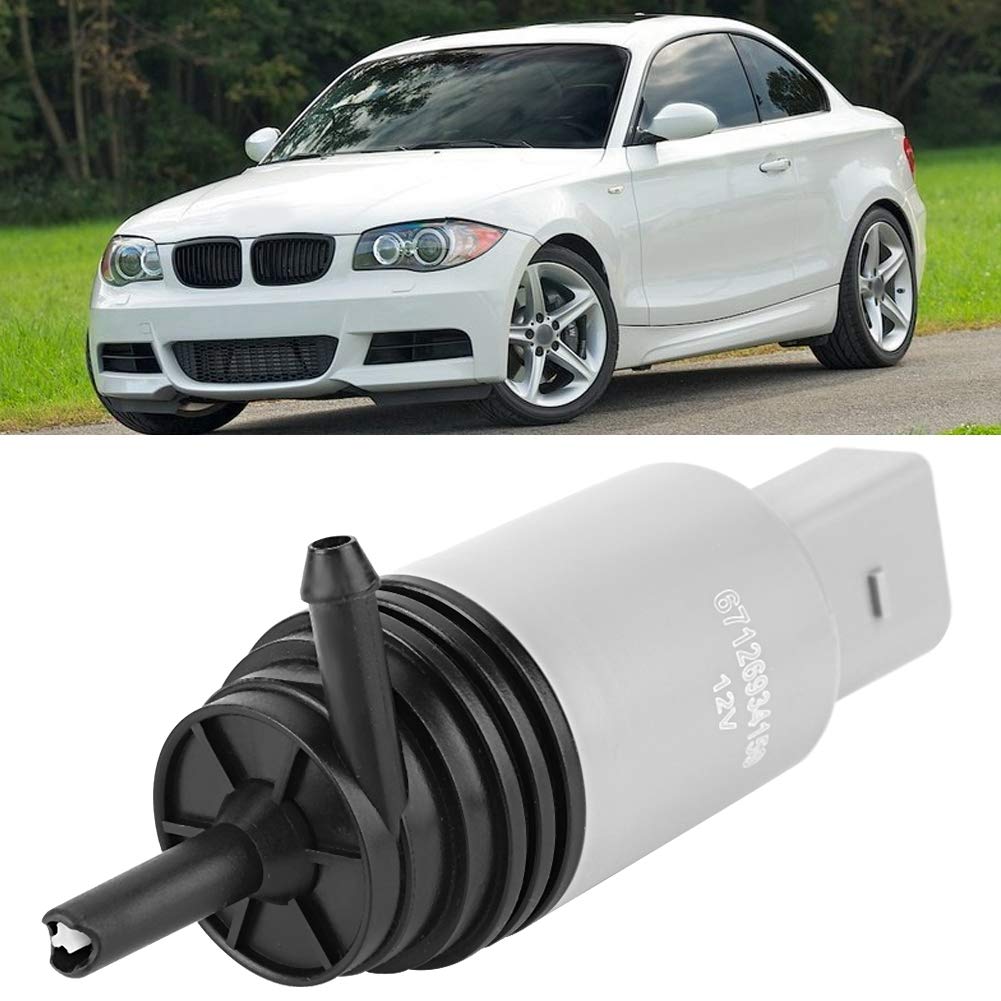 KIMISS Pompa do spryskiwacza szyb for E92 E91 E90 E88 E87 E82 E81 E66 E65 E64 E63 E61 E60 - wymienna, uniwersalna, wysokiej jakości