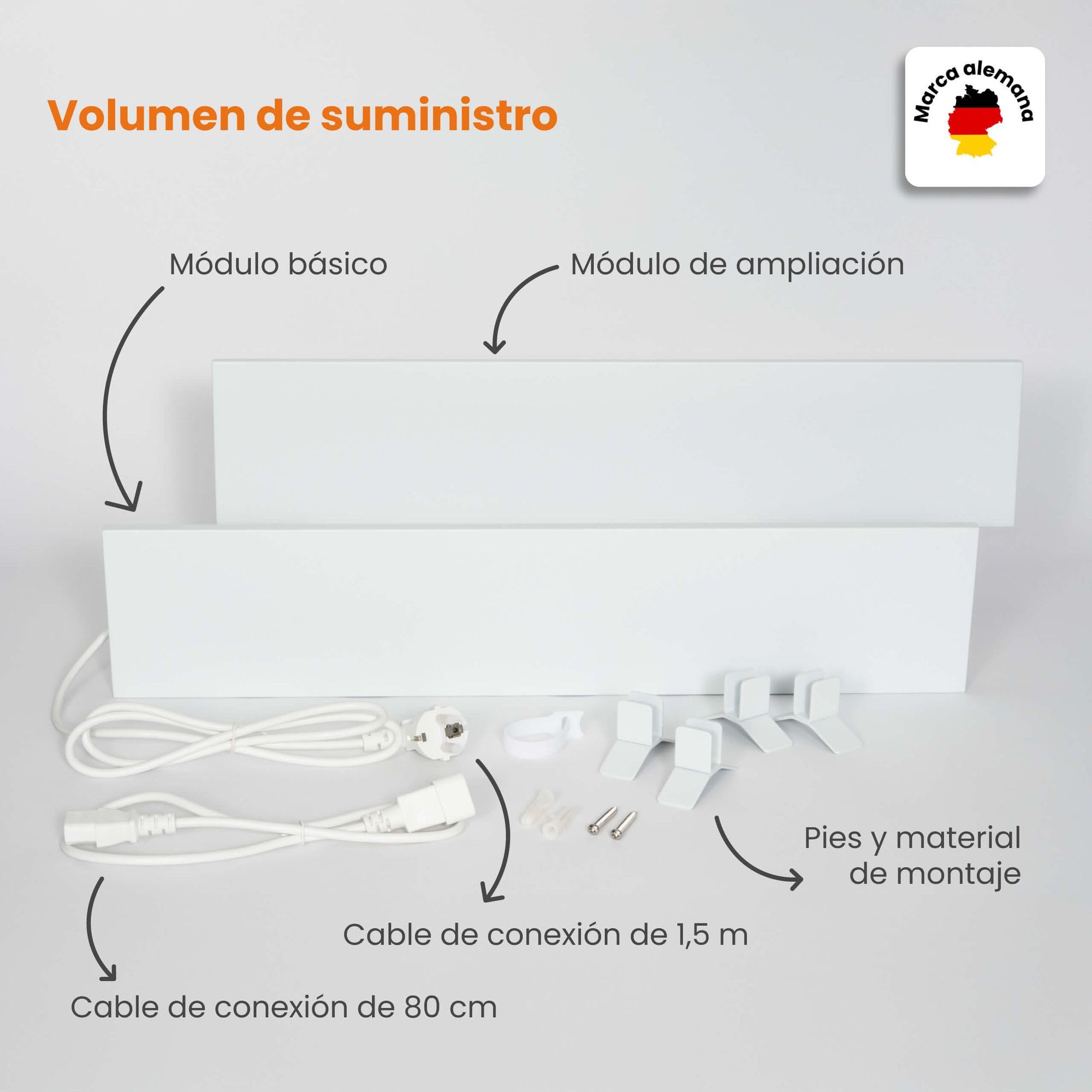 2x Calefactor antimoho 60W, 12 x 60 x 1,3cm