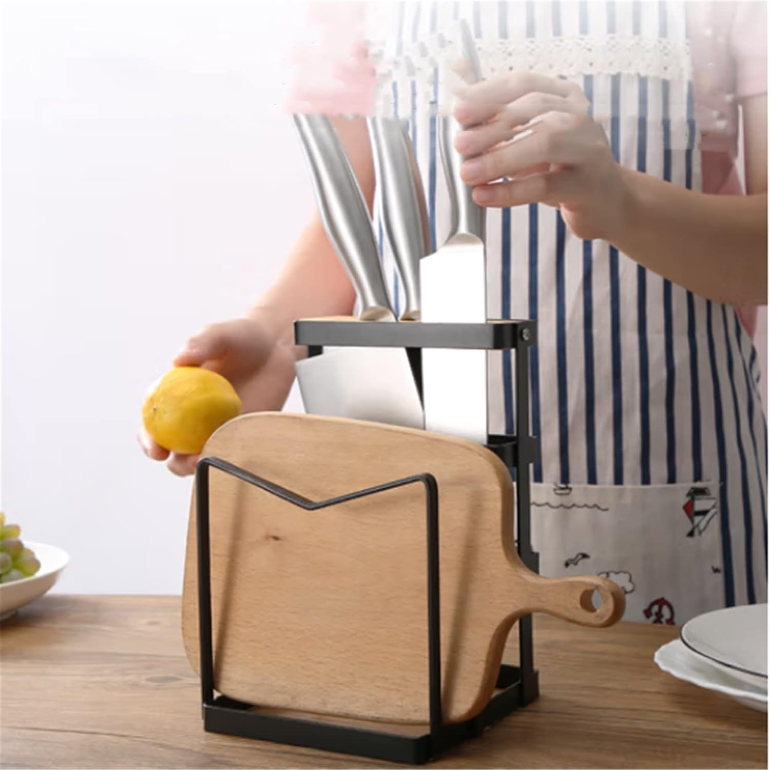 鍋置きラック 鍋蓋置き キッチンラックポットカバーラックポットカバーラック 多機能 蓋収納 ラック