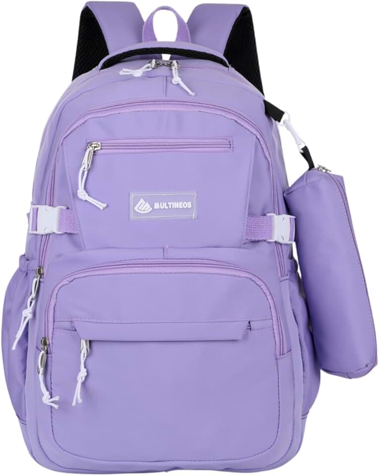 Mochila Escolar Grande Impermeável Bolsa Reforçada Com Bolso Antifurto e Divisória Para Notebook Acompanha Estojo Feminina Masculina Trabalho Faculdade Adulto Infantil Juvenil Adolescente