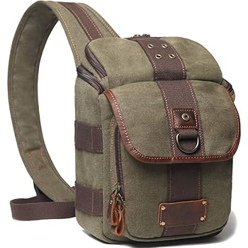 green camera bag