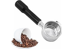 51MM Bottomless Portafilter Replacement for DeLonghi Espresso Machines