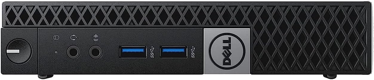 Dell Optiplex 7040 Mini Desktop PC Computer, Core i7-6700T, 8GB RAM, 256GB SSD, Keyboard, Mouse, USB WiFi+BT, Windows 11 Pro 64 Bit-Multi-Language (Renewed)