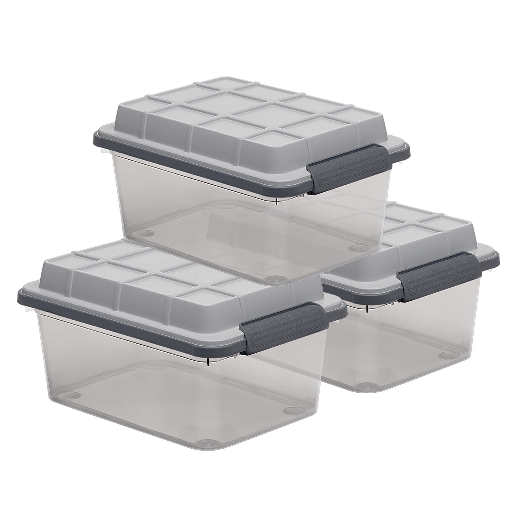 Amazon.com - Curver Set of 3 Small Latch PRO 17QT Heavy Duty