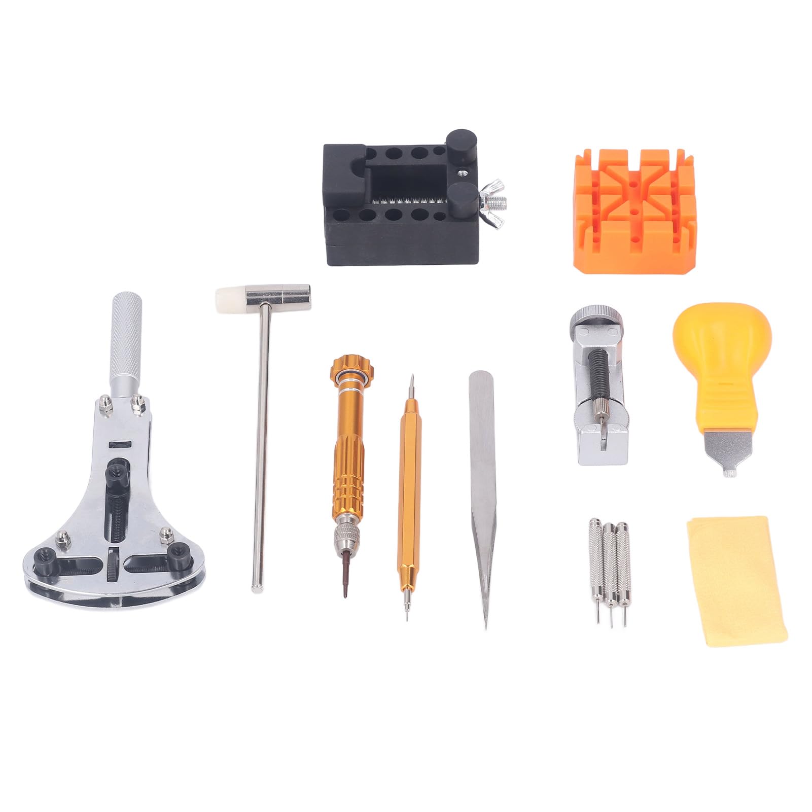 Kit de destornilladores para reparación de relojes 149 en 1, herramienta de reemplazo de batería, removedor de eslabones de banda, abridor trasero