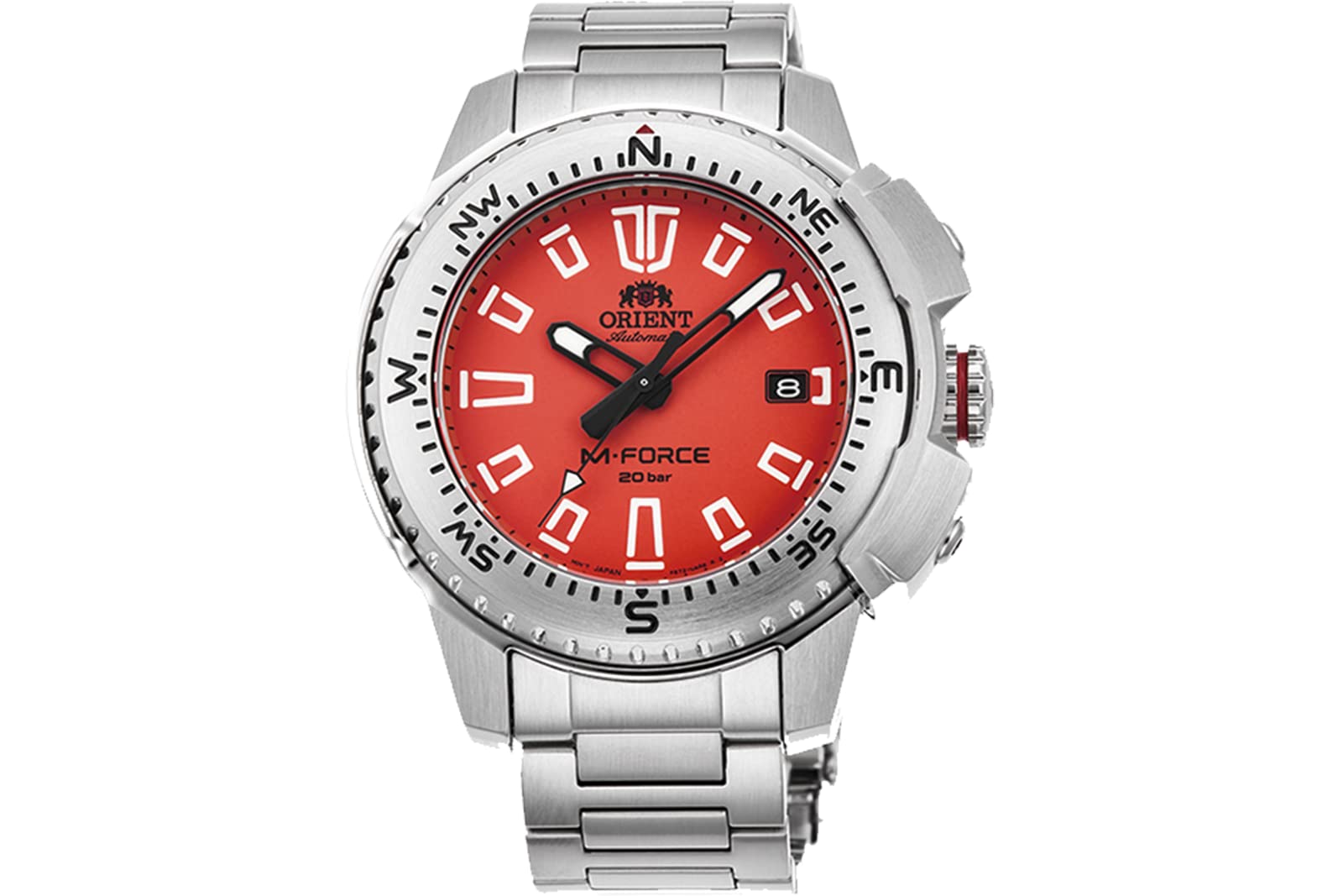 OrientMen's Japanese Automatic 200 M Sports Watch M-Force AC0N