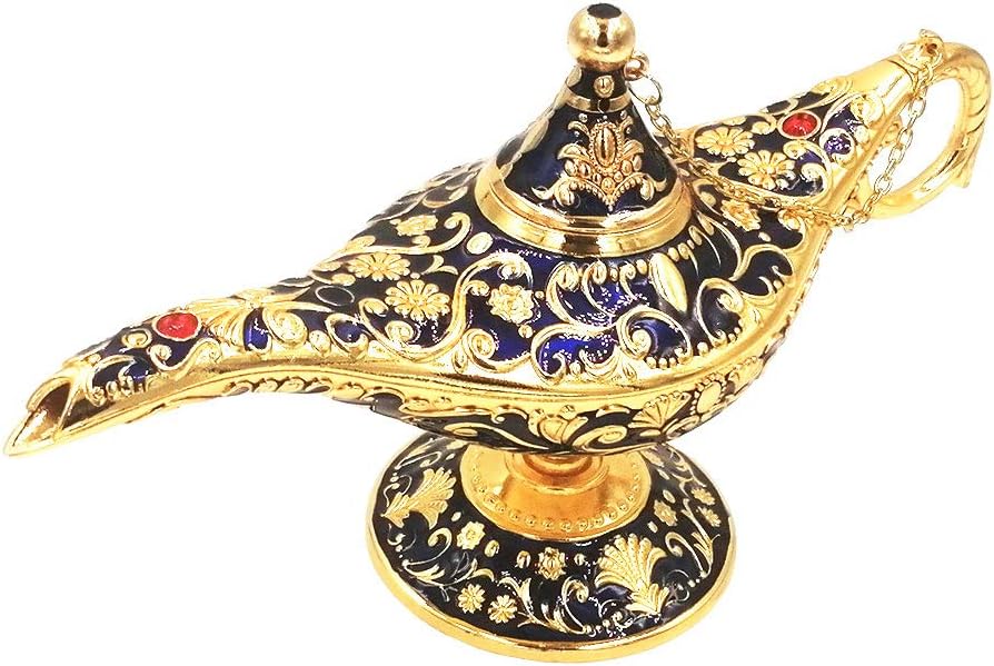 AOVNA Aladdin Vintage Lamp - Klassieke Wenslicht Decoratie