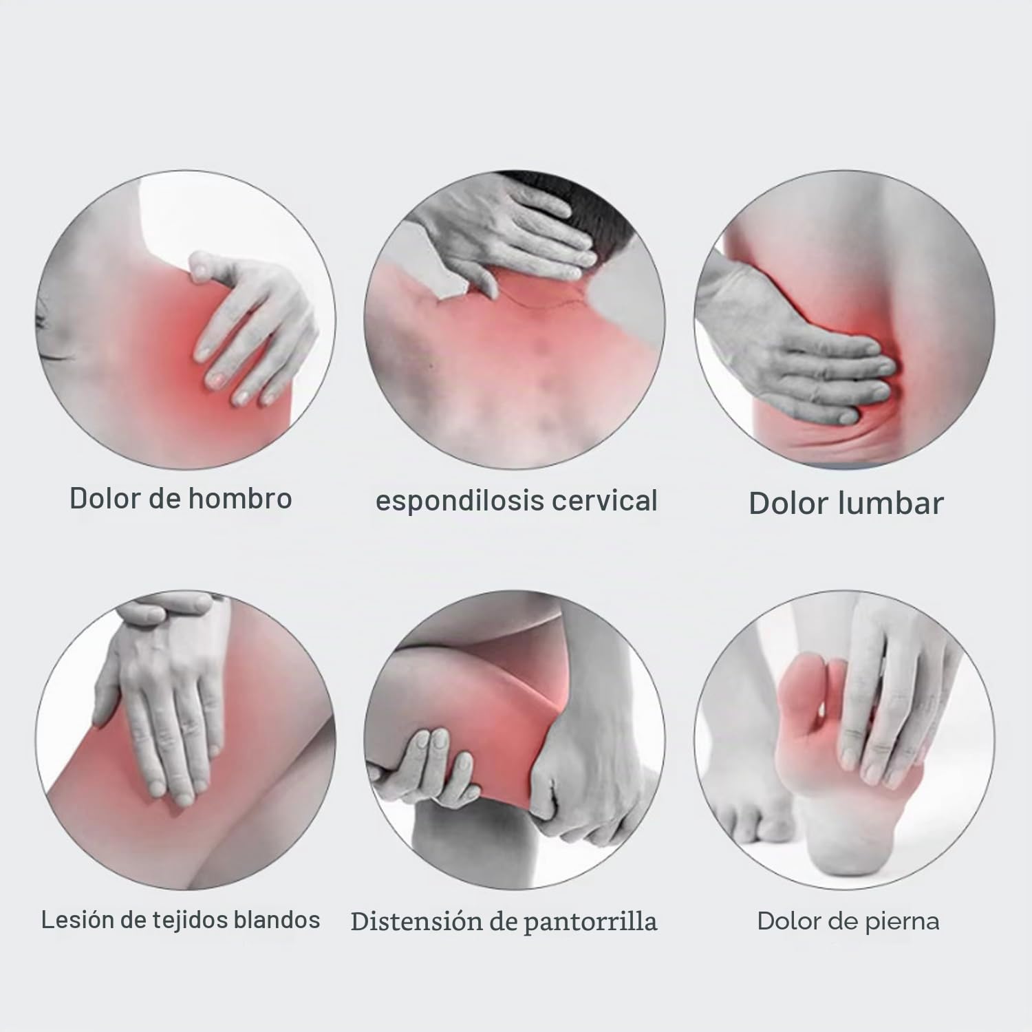 Dispositivo de Terapia de Ondas de Choque, Máquina Profesional Ondas de Choque, Fisioterapia Masajeador Ondas de Choque para Disfuncion erectil, Fascitis plantar, Celulitis, Calcificación