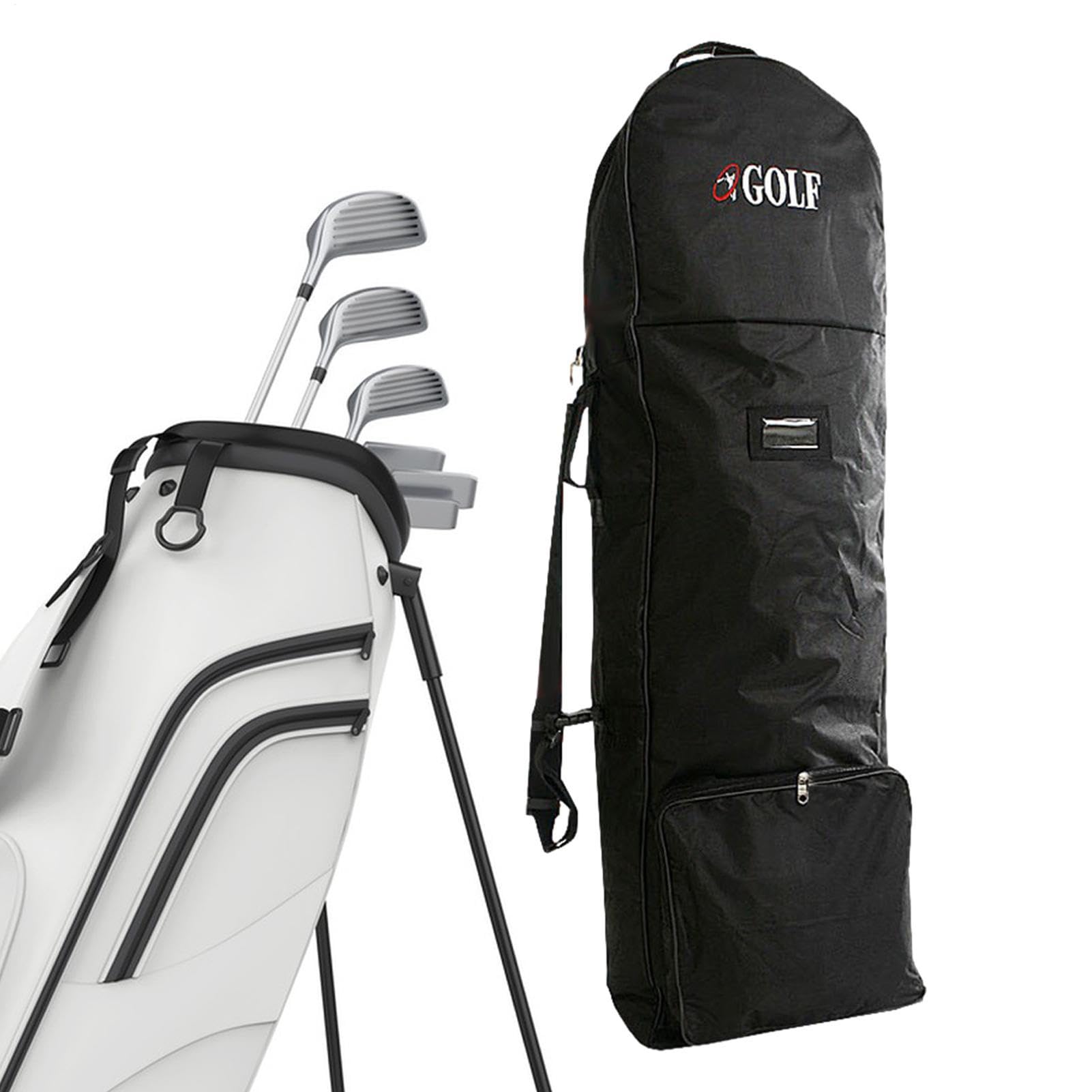 Sac De Voyage De Golf, 130x36x25cm Sac De Golf De Voyage pour Compagnies Aériennes, Tissu 600D Sacs De Roue De Voyage en Avion pour Golf, Housse De Protection pour Sac De Golf