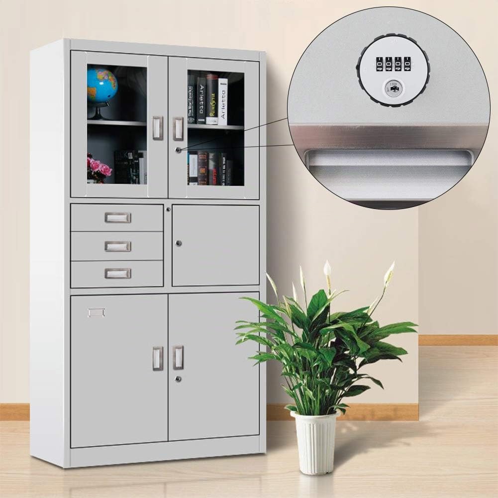 Serrure à Combinaison de Boîte aux Lettres, Serrure à Combinaison de Code Numérique, Armoire de Verrouillage Sécurisée par Mot de Passe à 4 Chiffres, Serrure D'armoire (Épaisseur