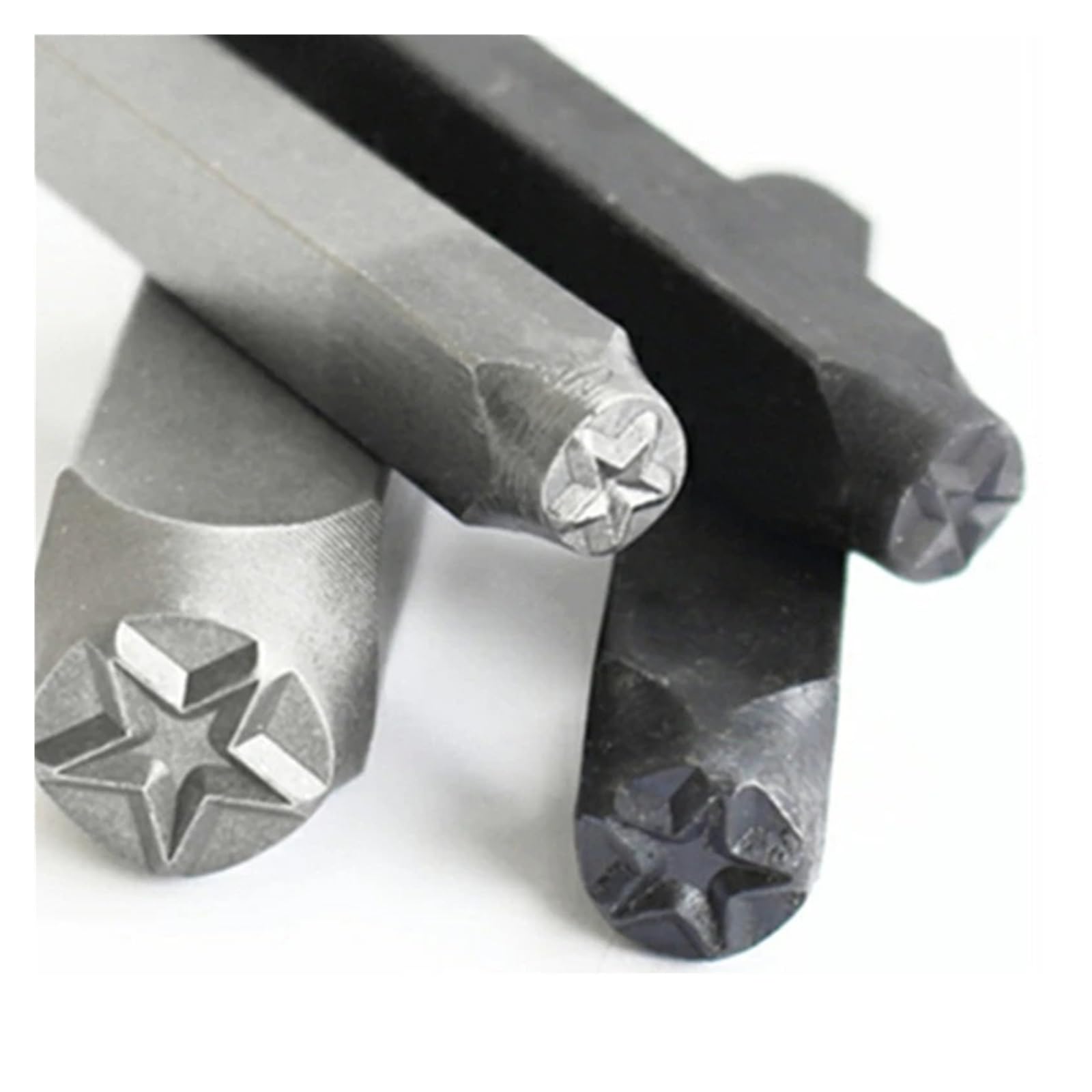 Zestaw do tłoczenia metalu ze stalową matrycą zestaw stempli z wielkimi literami A-Z, alfabet stalowy stempel tłoczony narzędzie do dziurkowania biżuteria (10mm -3 szt.)