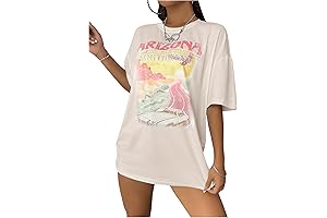 Cute Washed Pink Graphic Tees