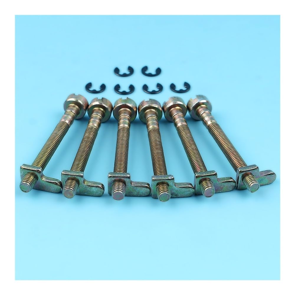 Vis réglage tendeur chaîne tronçonneuse 136 137 142 240 pack de 6 pièces