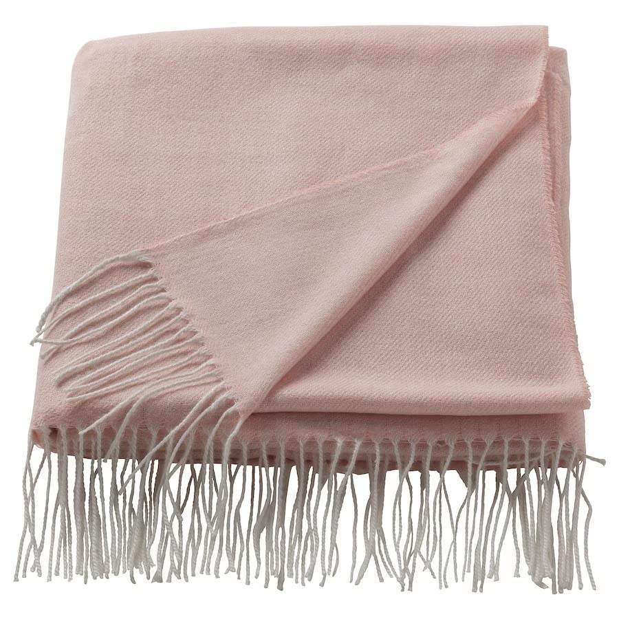 HOLMVI Throw, 120x160 cm In diffrent colours (Light Pink)