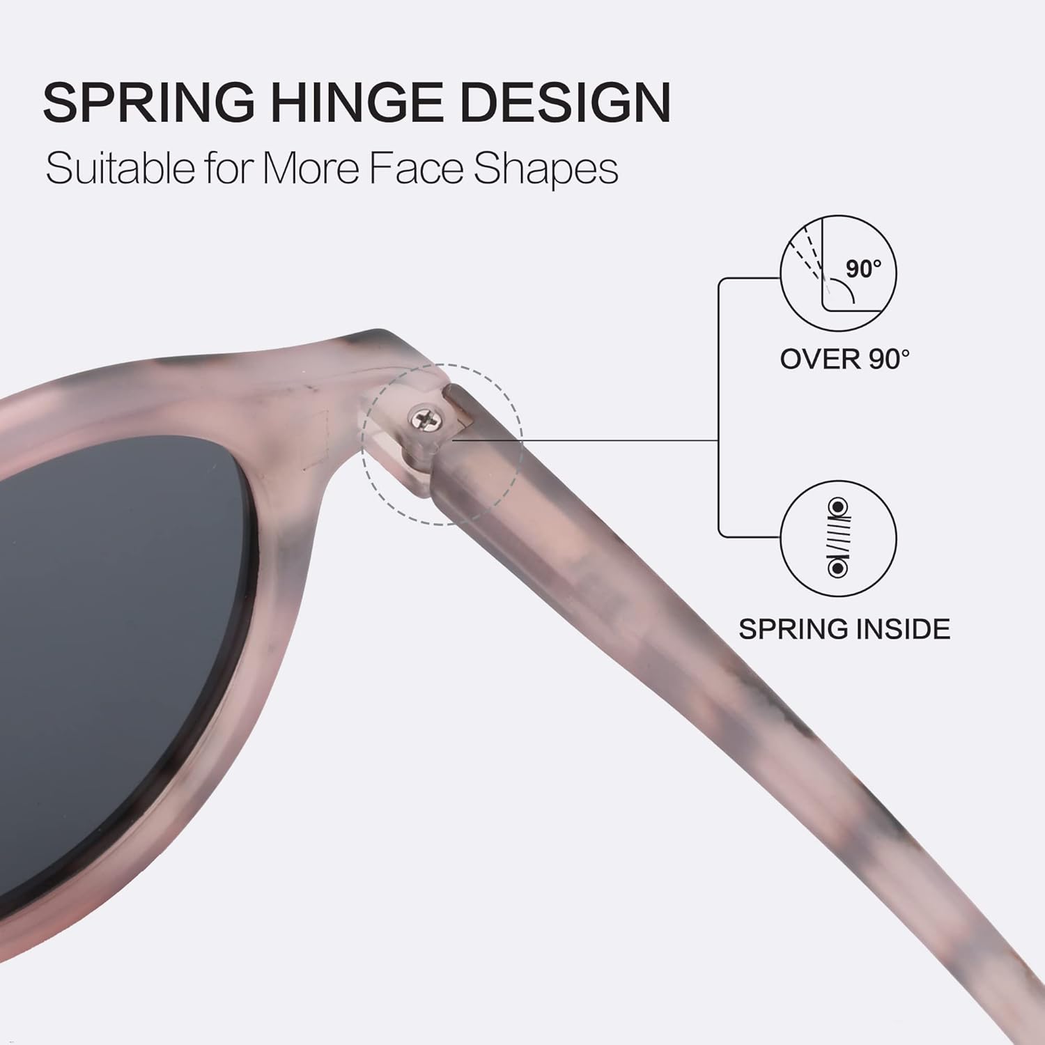 ZENOTTIC Polarized Round Sunglasses, Stylish Sunglasses for Men and Women Retro Classic, Multi-Style Selection - Image 4