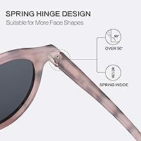 Vista 53 de ZENOTTIC Lentes de sol redondos polarizados, elegantes lentes de sol para hombres y mujeres, retro clásicos, selección de varios estilos