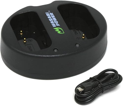 Wasabi Power Cargador USB dual para Panasonic DMW-BLJ31