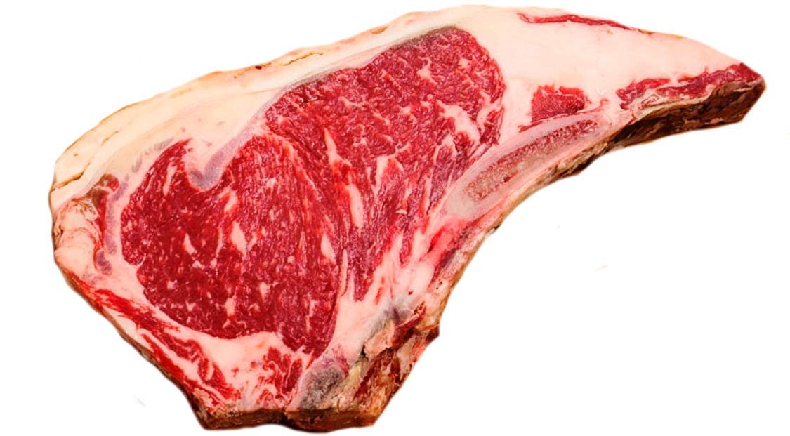 Chuletón de Vaca Holstein-Frisona Premium - 1 kg aprox. - Seleccionado por Cosecha Privada - Producto Fresco - Carne Vacuno