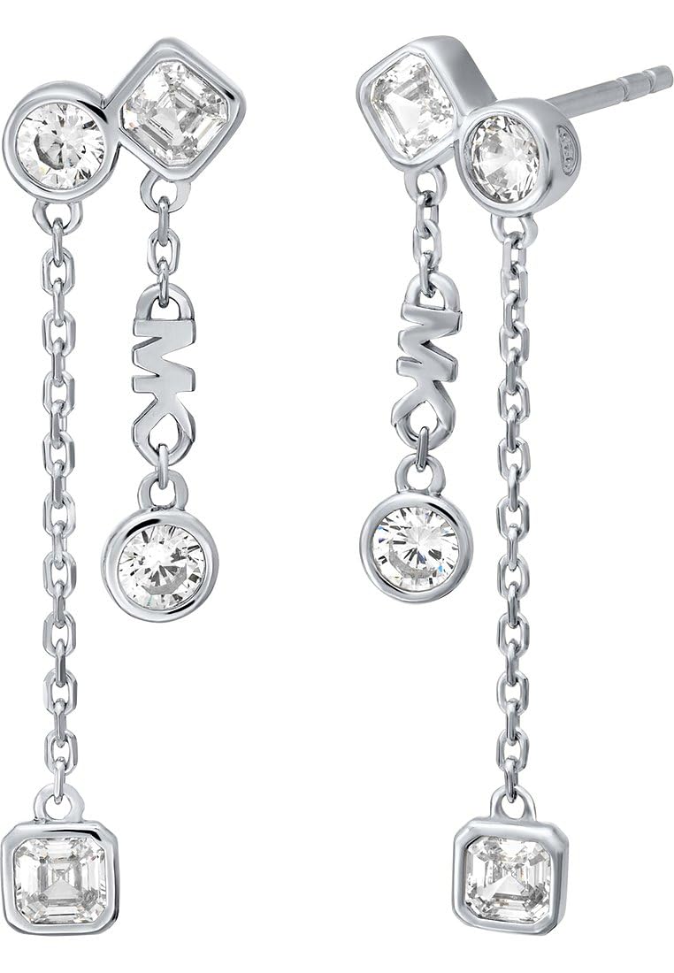 Michael Kors Brilliance Women's Sterling Silver Earring, MKC1773040