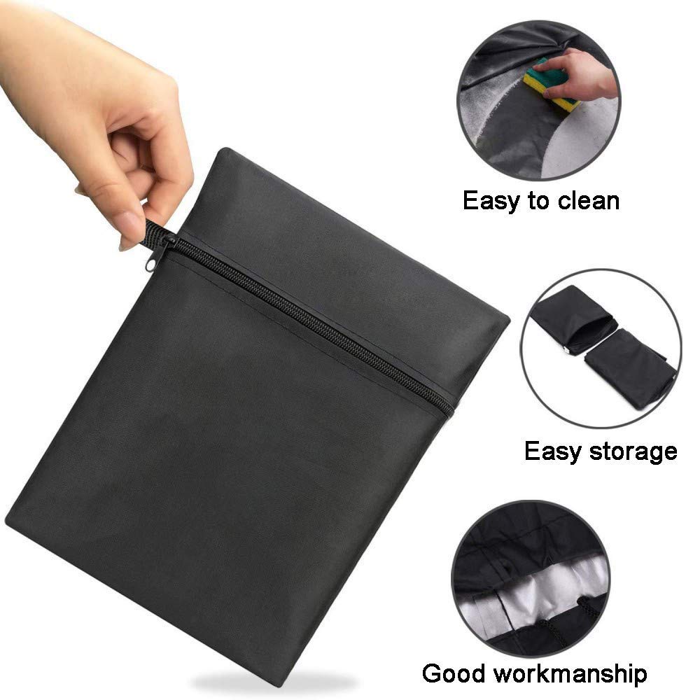 Patio Storage Pyramid Torch Patio Heater Cover With Zipper And