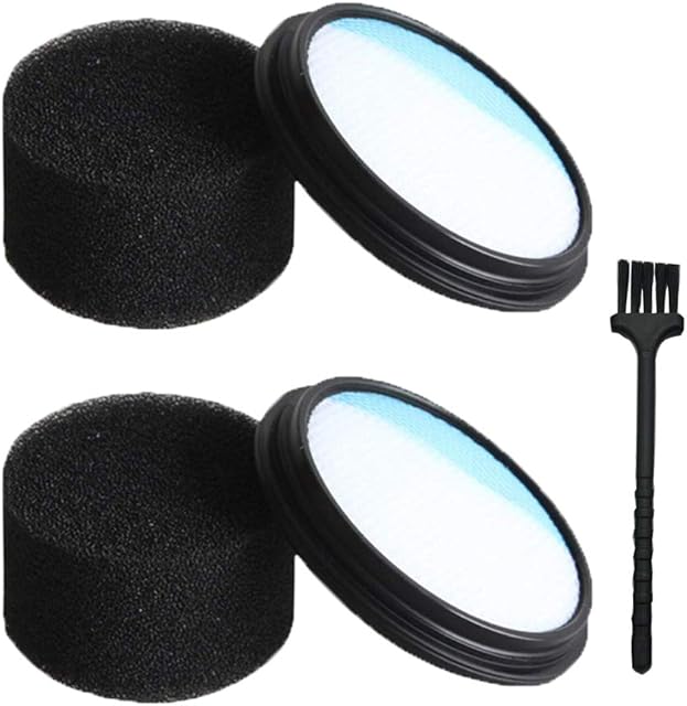 2 Pack 24V Filters Compatible with Vax Blade 32V 24V Cordless Vacuum Cleaners, Comparable to 1-7-138744, 1-7-138743