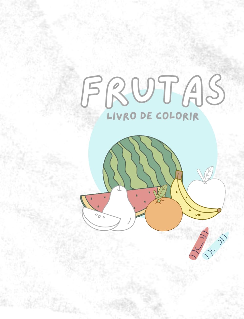 Livro de colorir: Frutas