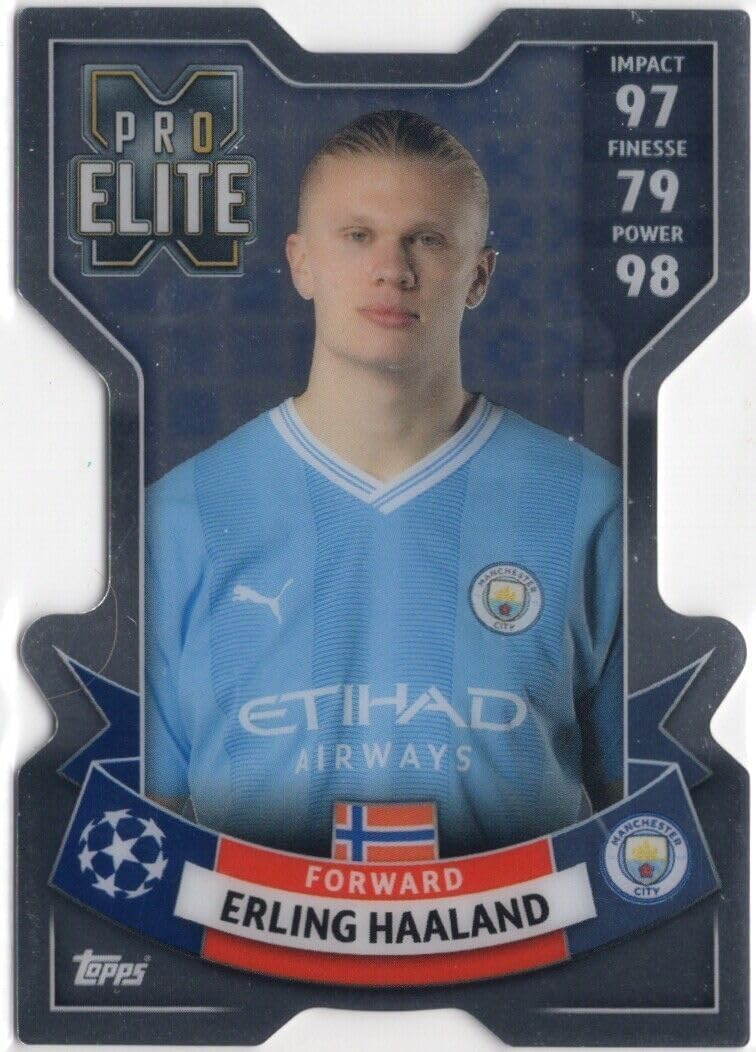 Match Attax Extra 2022 2023 Erling Haaland Pro Elite X 262 Trading Card