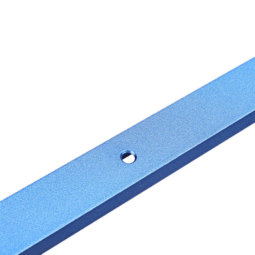VIDOO Niebieska Szyna T-Track 100-1220mm Rowek Teowy do Piły Stołowej Frezarki Przyrząd Stolarski-1000mm