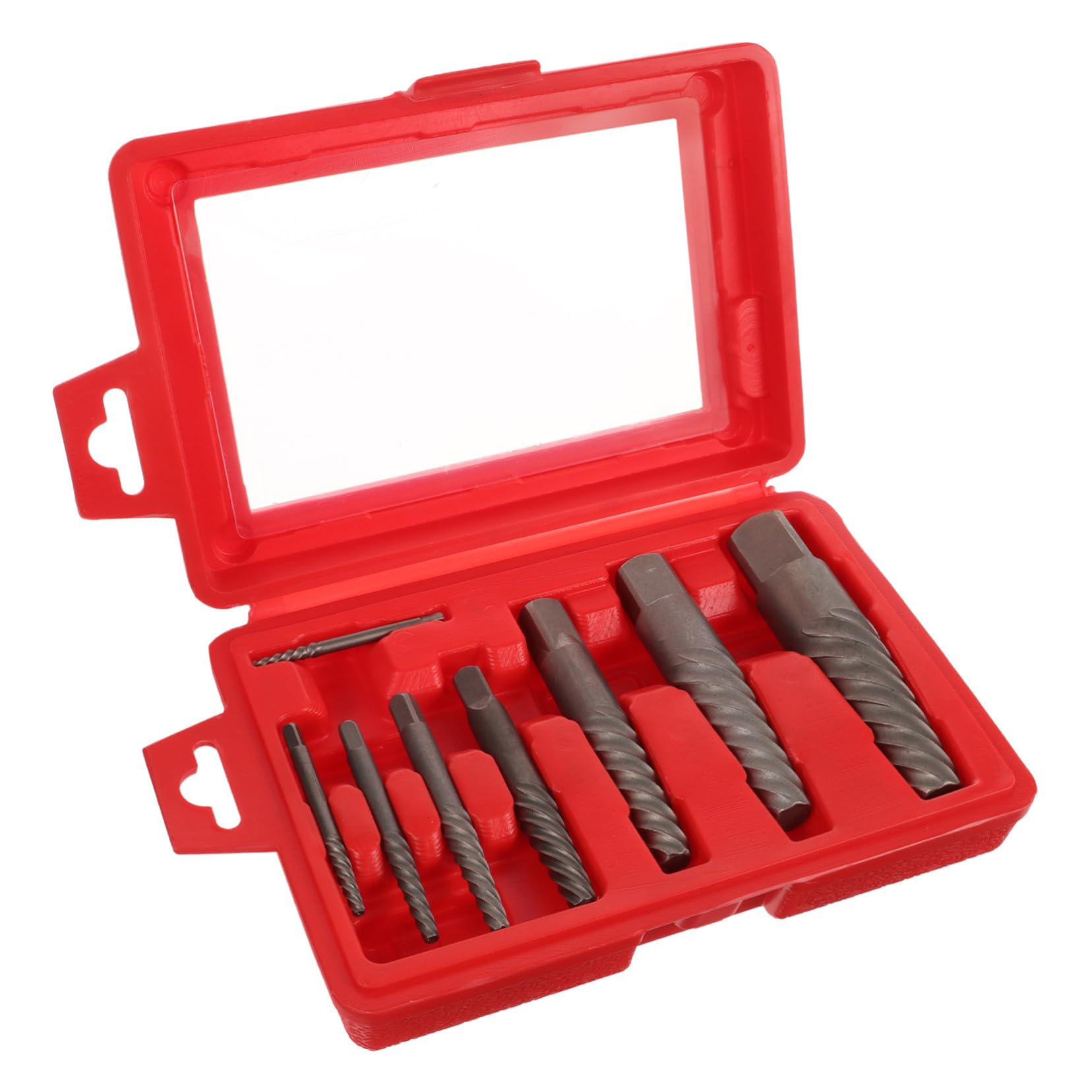 Estrattore di Viti Spanate in Acciaio al Carbonio Kit per Riparazioni Domestiche Efficiente Estrazione Viti Danneggiate e Bulloni Rotti per Fai da Te