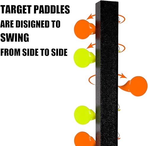 Miniatura 3 de Highwild Airsoft BB Gun Dueling Tree Metal Swing Shooting Target - Clasificado para práctica de tiro de calibre .22.177