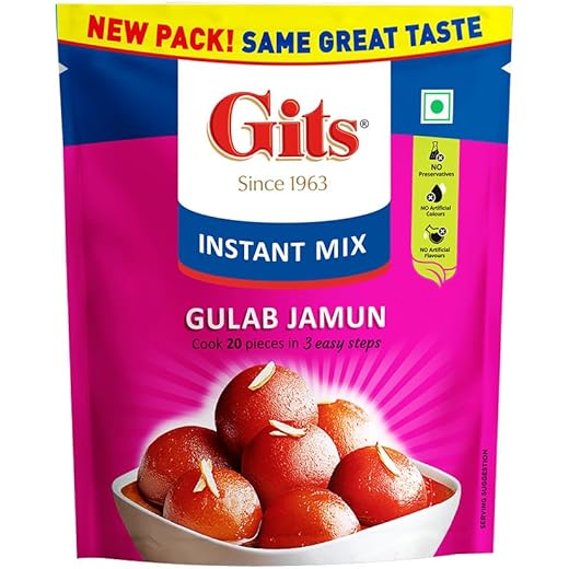 Gits Instant Gulab Jamun Mix 100g