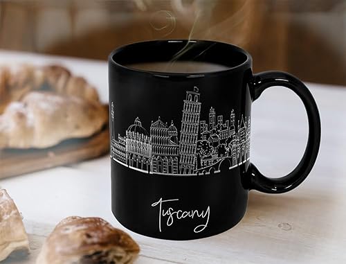 Miniatura 137 de Taza de cerámica Madrid Spain Skyline, taza blanca de recuerdo de Europa de 11 onzas, taza de café personalizada, regalo para cumpleaños, taza