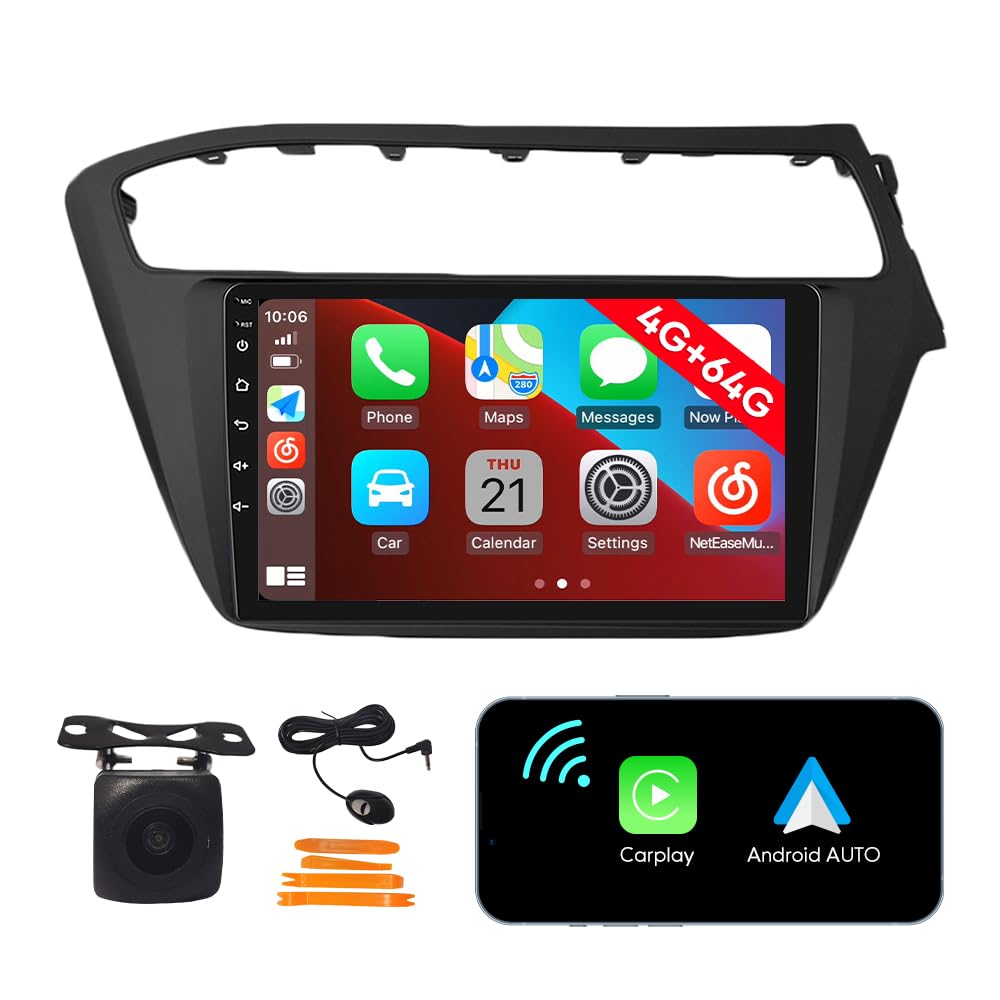 [4G 64G] Android Car Stereo FM Radio Carplay Android Auto 9