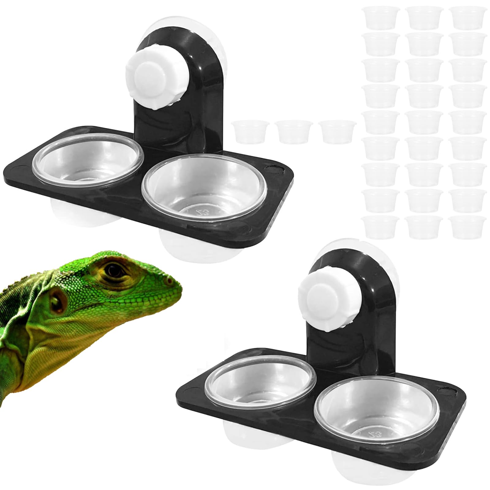 2024 Kit De Suministros De Reptil 2 Pinzas De Terrario De Rina, 2 Tazon De 2024 Kit De Suministros De Reptil 2 Pinzas De Terrario De Rina, 2 Tazon De