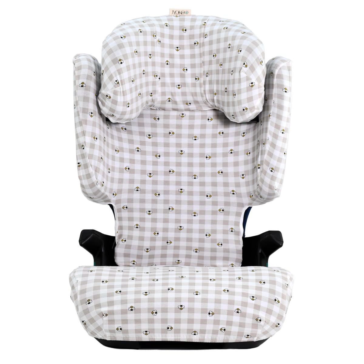 JYOKO KIDS Schutzhülle kompatibel mit Romer Kidfix (Romer Kidfix M I-SIZE, Picnic Vichy)