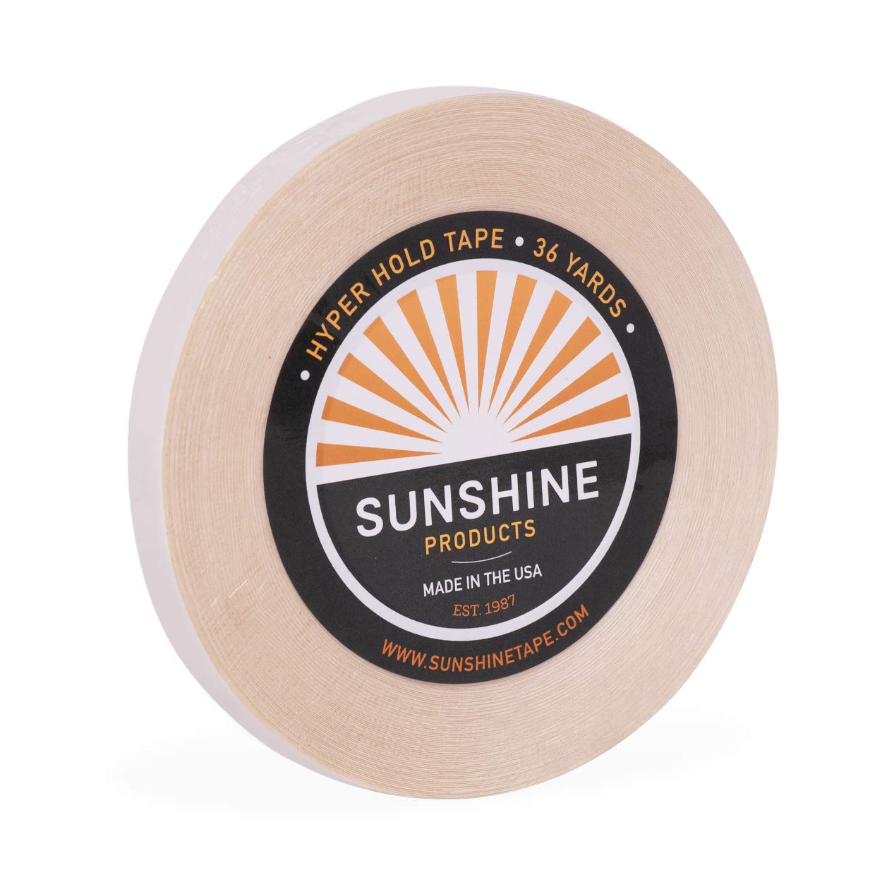Sunshine Tape | Hyper Hold No Shine Wig Tape Roll | 3/4" x 36 YDS | Bonding Clear Double Sided