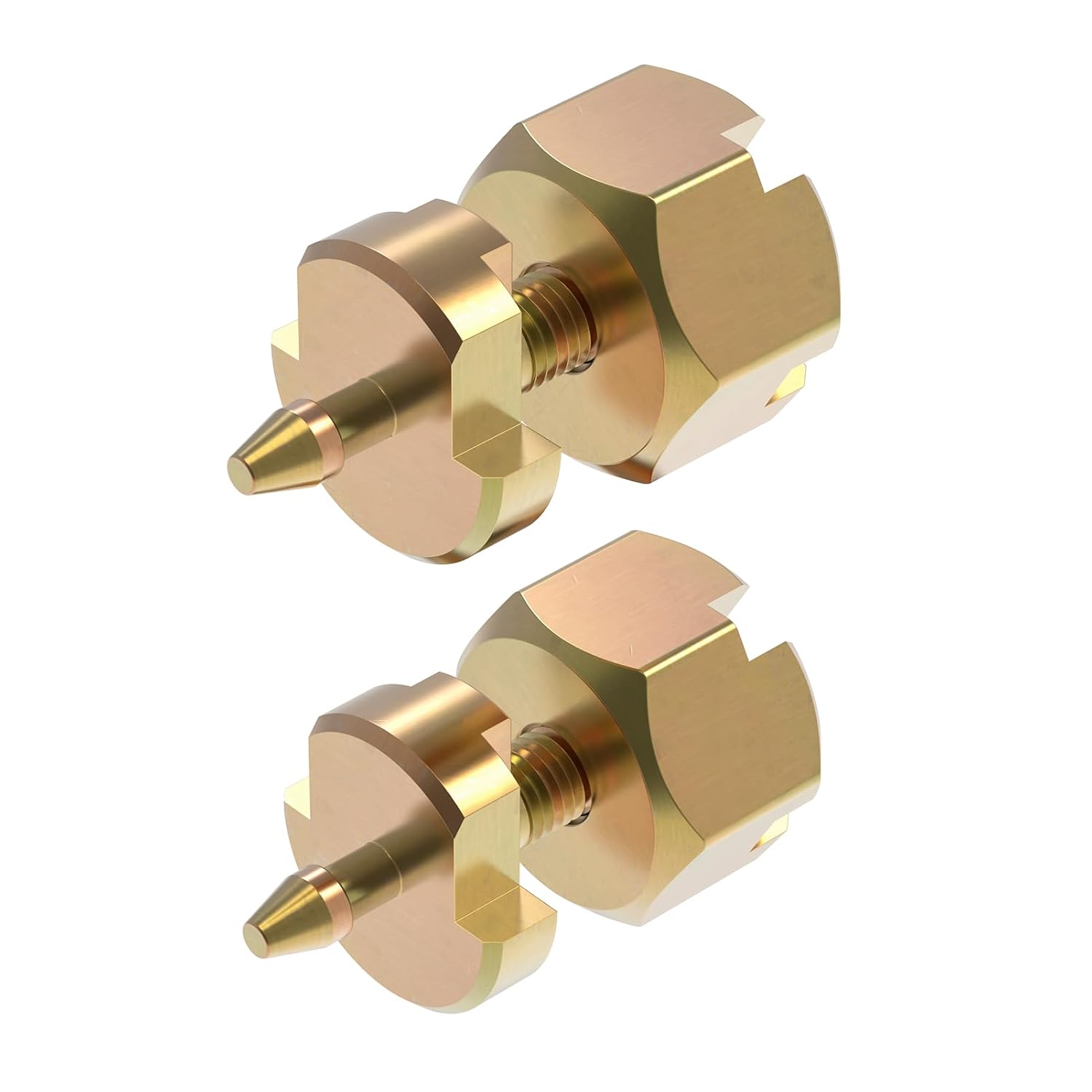 2Pack HC1B Pivot Pin Set for Malco HC1 and HC2 Metal Hole Cutters, Replacement for Grainger 1ELG5 and 1ELH8 Sheet Metal Hole Cutter Tool