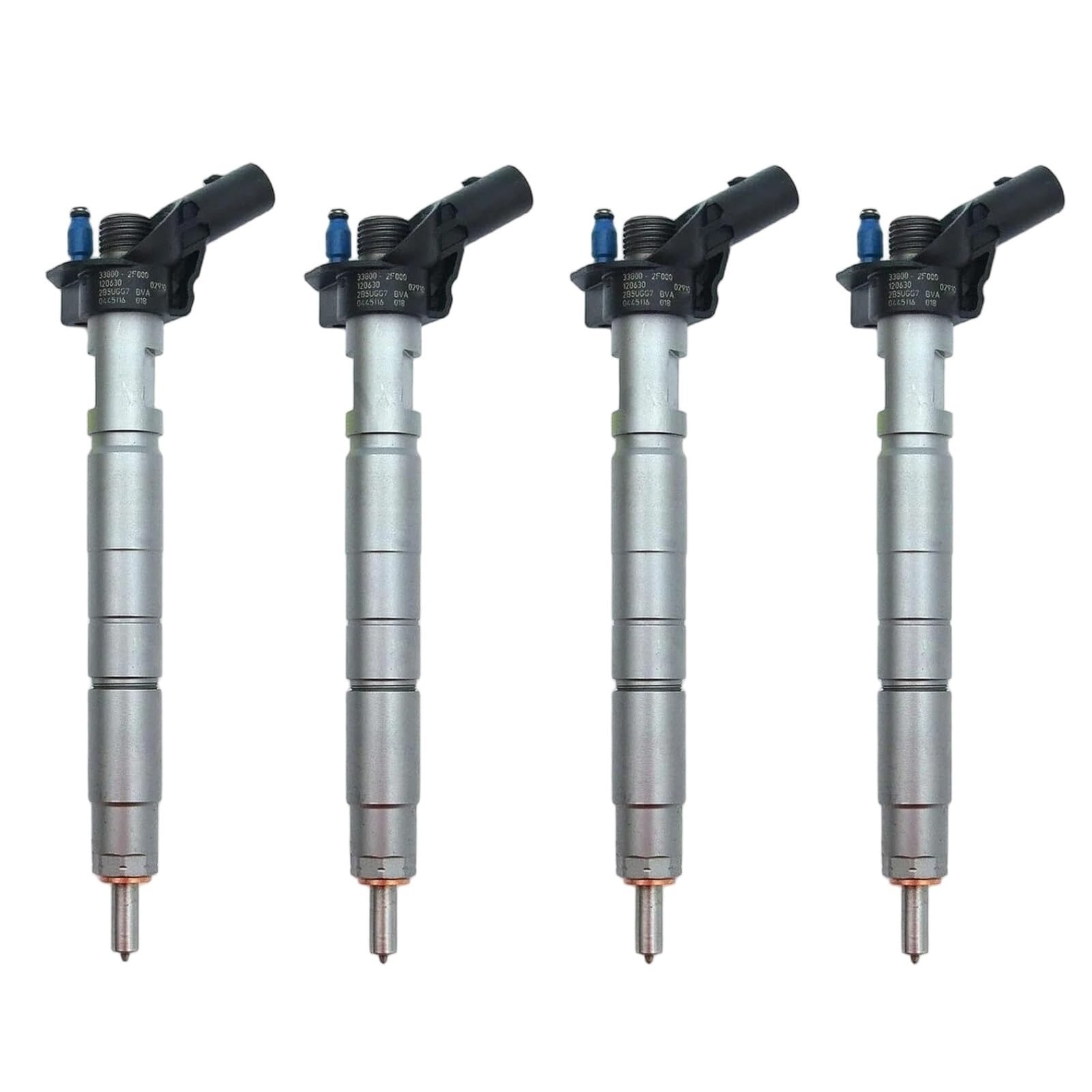 Mydmygs One Color Fit For Bosch Hyundai Santa Fe Kia Sportage Sorento 2.2 Crdi 2009-0445116018 33800-2F000 Set Of 4 Diesel Fuel Injector Nozzle