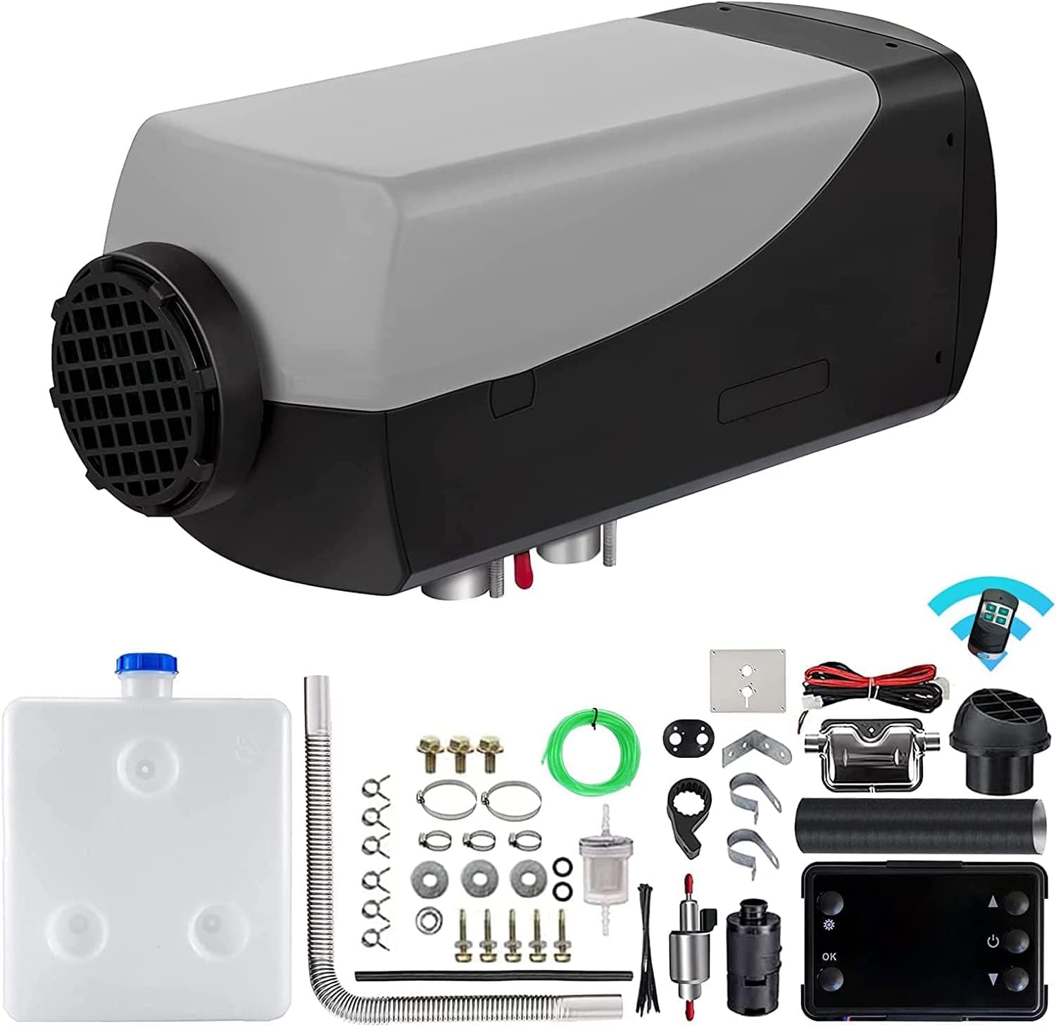 Amazon.co.jp: FFヒーター 2KW 12V車用 LCDスクリーン軽油 パーキング