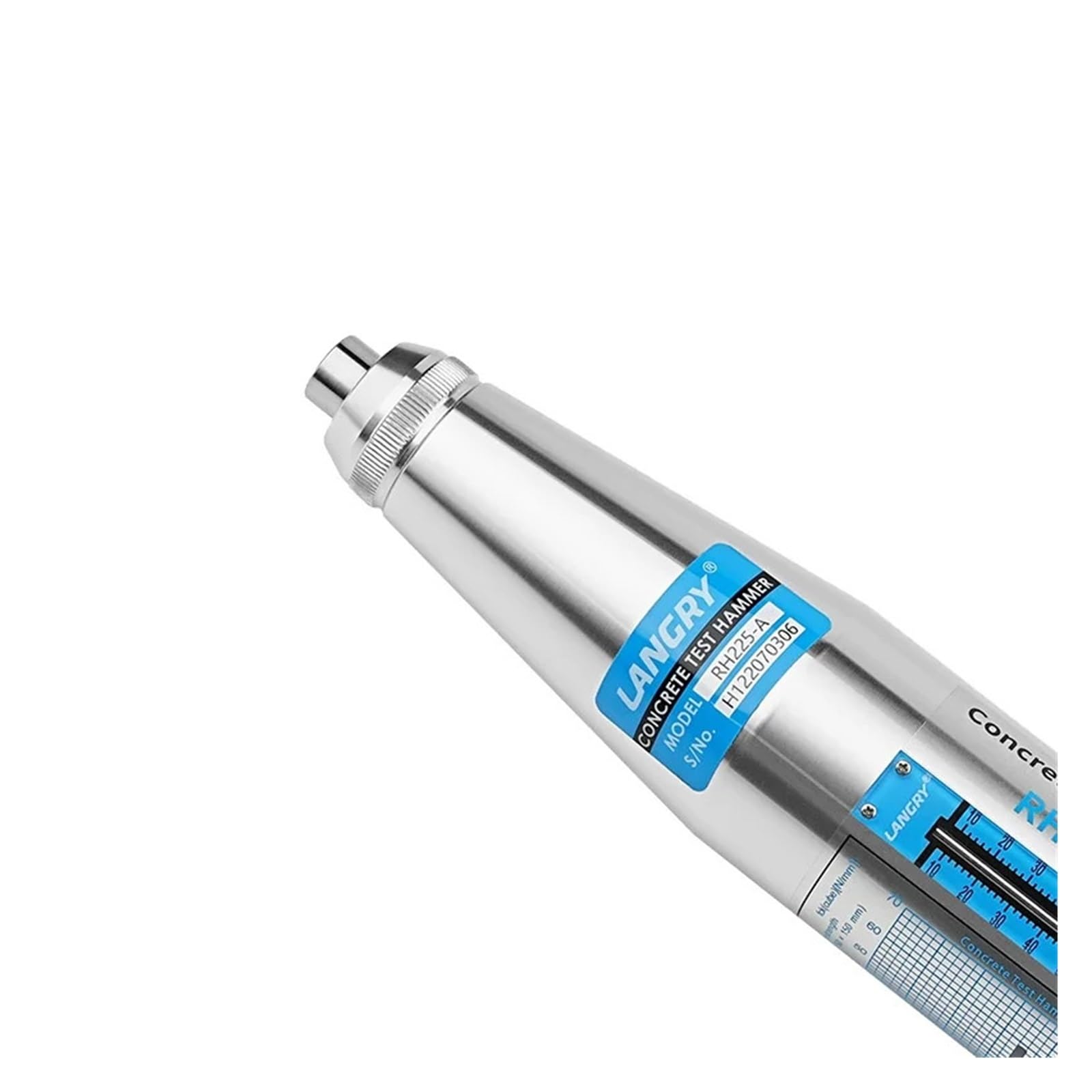 LNHHG Concrete Rebound Hammer Tester Concrete Hardener Rebound Test Hammer Roll Hardness Tester