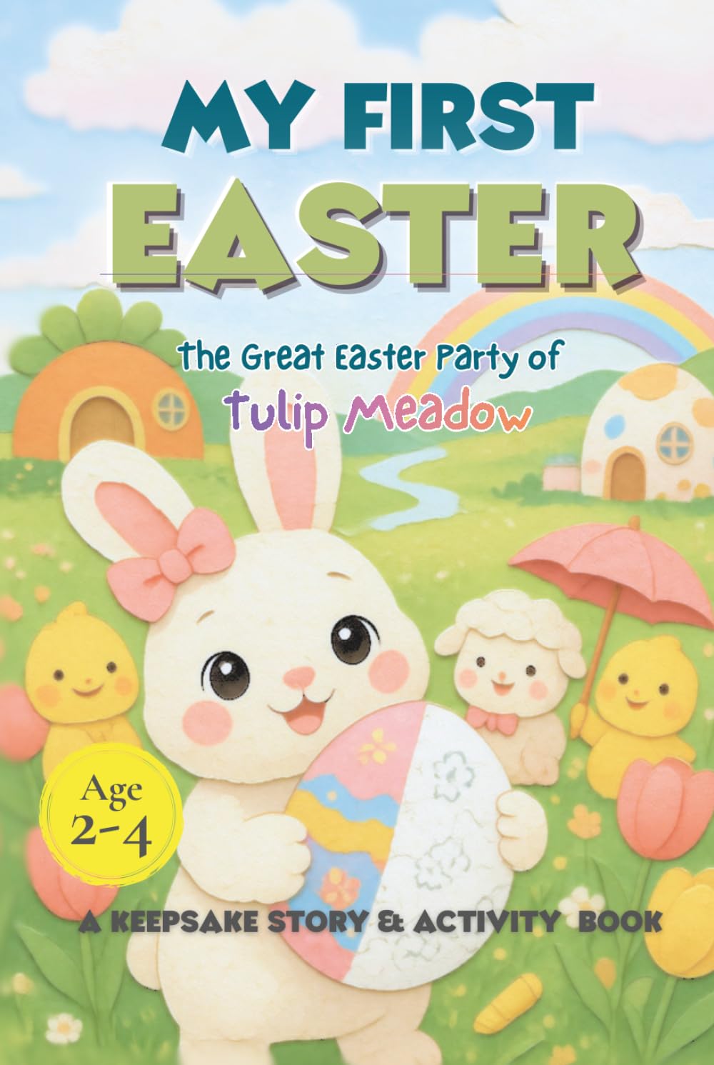 MY FIRST EASTER: Keepsake toddler story and activity book for gift for toddlers 2-4 years