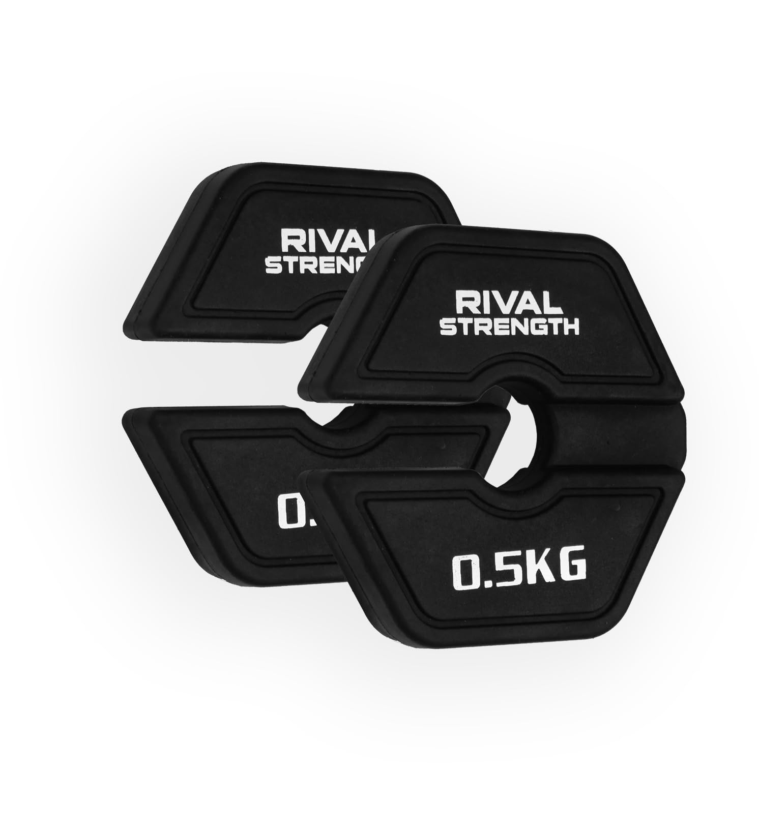 Rival Strength Micro Add-On Plates | Fractional Incremental Weight Plates for Barbell, Dumbbell, Kettlebell | 0.5KG 1KG 2.5KG