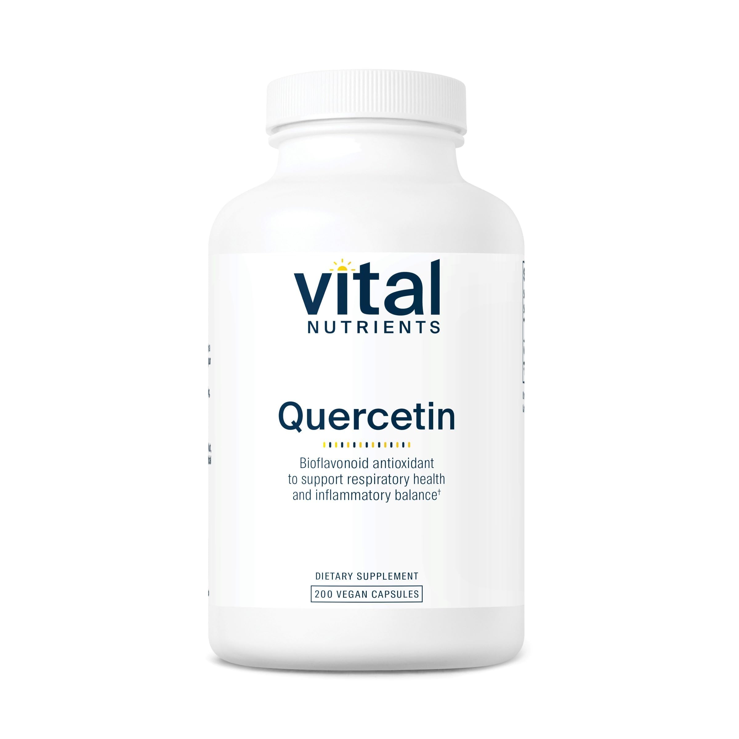 Vital Nutrients Quercetin 500mg, 200 Capsules 200 Count (Pack of 1)