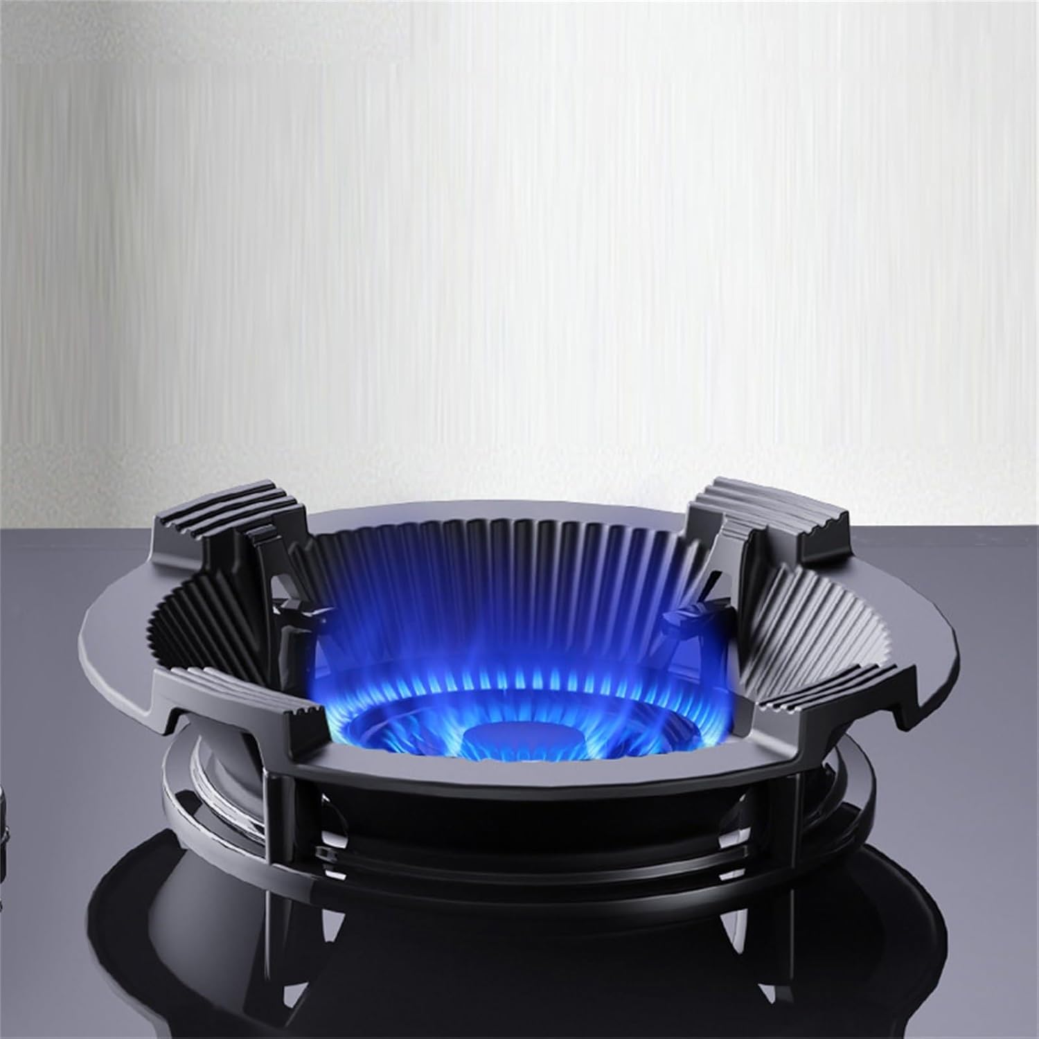 Wok Ring Cast Iron Wok Support Ring Burner Ring for Gas Stove Rack Pot Holder Anti-Skid Time-Saving and Energy-Saving